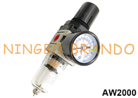 Tipo lubricador de SMC de la serie del AW del regulador del filtro del aire comprimido