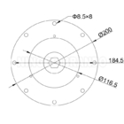 Diafragma de K10200 K10201 para el pulso Jet Valve CA102MM RCA102MM de Goyen