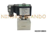 Válvula de solenoide de alta presión de 200 bar de agua y aire 3/8' 12V 24V 110V 220V