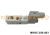 Válvula de solenoide neumática tipo MVSC-220-4E1 MINDMAN 5/2 vía 220VAC 24VDC