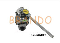 Tipo válvula neumática de ángulo recto G353A042 de ASCO del pulso del poder del control de aire de la aleación de aluminio