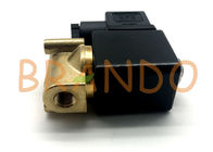 Manera neumática DC24V UD-06H de la serie 2 de la válvula electromagnética 2W del cuerpo de cobre amarillo del sello de Viton para el agua/el vapor