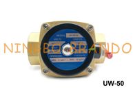 2&quot; tipo válvula electromagnética eléctrica de cobre amarillo AC110V normalmente cerrado DC24V de 2W500-50 UW-50 Uni-D del diafragma de NBR