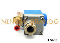 EVR 3 tipos válvula electromagnética 032F1206 de 1/4&quot; de 6m m ODF Danfoss de la refrigeración