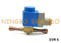 Tipo válvula electromagnética 032F1209 de EVR 6 el 1/2” 12m m ODF Danfoss de la refrigeración