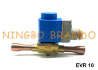 EVR 10 tipos válvula electromagnética 032F1218 de 5/8&quot; de 16m m ODF Danfoss de la refrigeración
