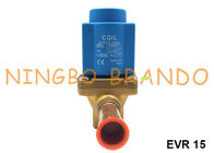 EVR tipo válvula electromagnética 032F1228 de 15 5/8&quot; de 16m m ODF Danfoss de la refrigeración