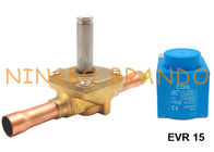 5/8&quot; la válvula electromagnética Danfoss de la refrigeración mecanografía EVR 15 032F1228