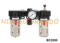 Tipo combinación de BC2000 Airtac del lubricador del regulador del filtro de aire de FRL