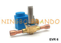 Tipo válvula electromagnética 230VAC de EVR 6 NC 032F1209 el 1/2” Danfoss de la refrigeración