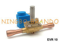 EVR 10 NC 032F1214 5/8&quot; tipo válvula electromagnética 24VDC de Danfoss de la refrigeración