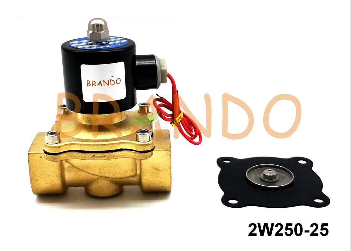 1 piezas de aire acondicionado 110V 1//8/" Eléctrica Solenoide Válvula Aire Agua N//C Aire Agua Gas 2W025-06