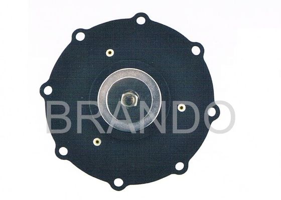 Mounted Stainless Steel Orifice Rubber Diaphragm , Valve Replacement Diaphragm