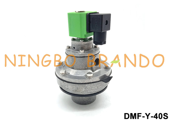 CA integrada 24V DC de la válvula 220V del colector de polvo de DMF-Y-40S 1-1/2”