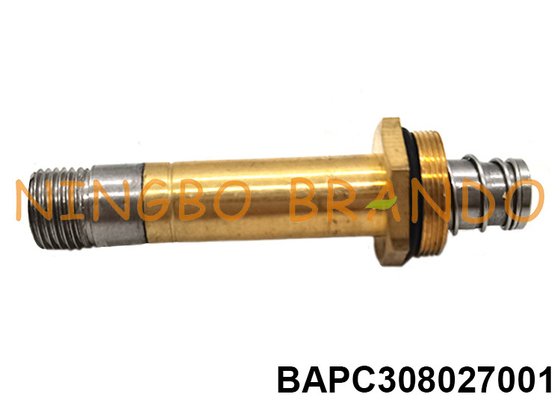 Tubo de inducido de válvula solenoide de 3 vías normalmente cerrado con tubo de émbolo y núcleo de hierro