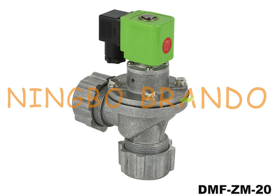 DMF-ZM-20 Válvula de chorro de pulso de tuerca de tocador de 3/4 '' para filtro de bolsa 24V 220V