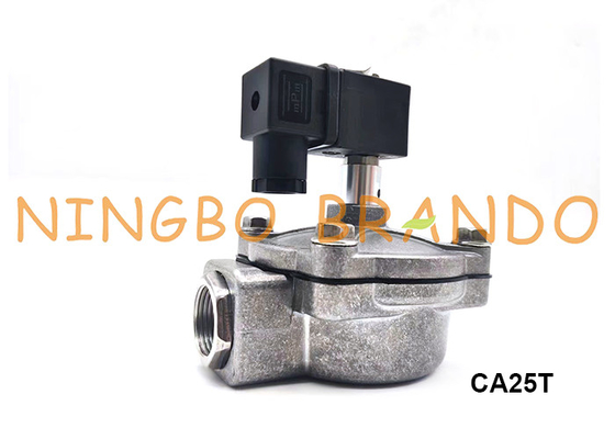 CA25T 1" serie de ángulo recto roscada de Jet Valve T del pulso para el colector de polvo