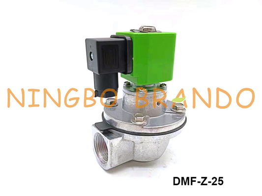 DMF-Z-25 1&quot; válvula de ángulo recto del pulso del solenoide de BFEC para el retiro de polvo 24V 110V 220V