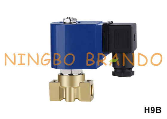 120 bar de aire agua gas latón válvula de solenoide de alta presión 1/8' 1/4' 3/8' 110V 220V