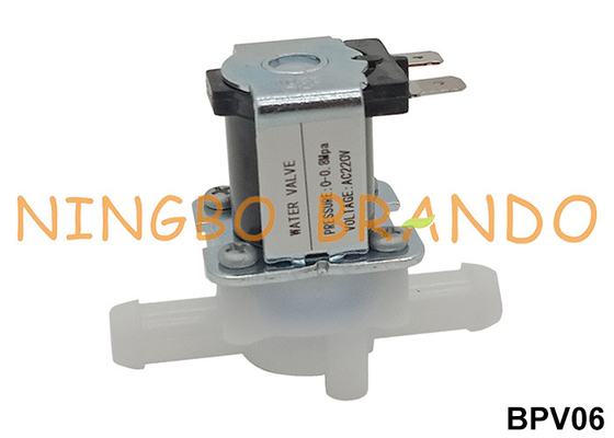 11.8 OD válvula de solenoide de plástico de acción directa de 24 V para filtro de agua