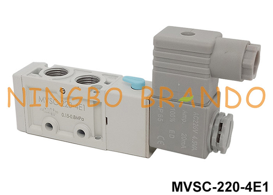 MVSC-220-4E1 5/2 Válvula de solenoide neumático de vía 12V 24V 110V 220V