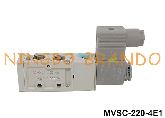 MVSC-220-4E1 5/2 Válvula de solenoide neumático de vía 12V 24V 110V 220V