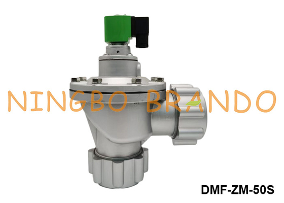 DMF-ZM-50S válvula de chorro de pulso de tuercas fijas de 2' para colector de polvo 24V 110V 220V