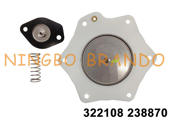 322108 238870 HYTREL Kit de reparación del diafragma para la válvula de chorro de pulso 8353J039