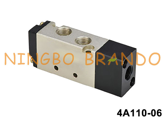 4A110-06 1/8&quot; de válvula neumática piloto de aire de 5 vías 2 posición