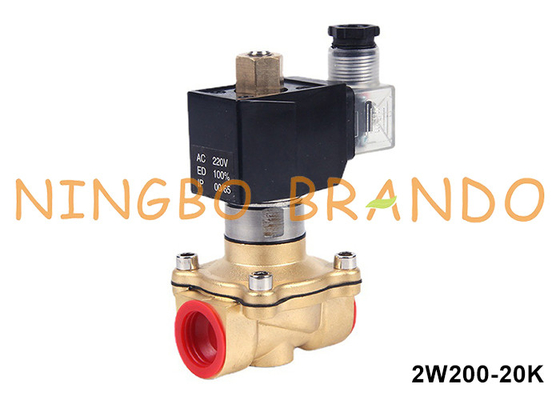 3/4'' 2 Way Normalmente abierto de latón válvula de solenoide para agua aire gas líquido 24V 220V