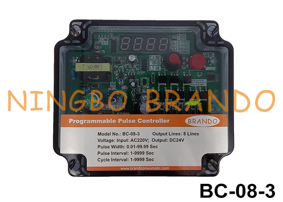 8 líneas de control de pulso programable entrada AC220V salida DC24V