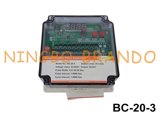 20 líneas de control de válvula de chorro de pulso Entrada AC220V Salida DC24V