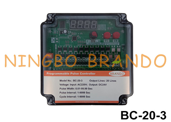 20 líneas de control de válvula de chorro de pulso Entrada AC220V Salida DC24V