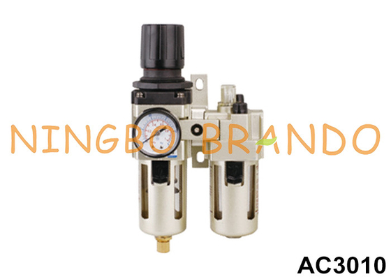 AC3010 1/4' 3/8' regulador de filtro de aire lubricador FR.L combinación