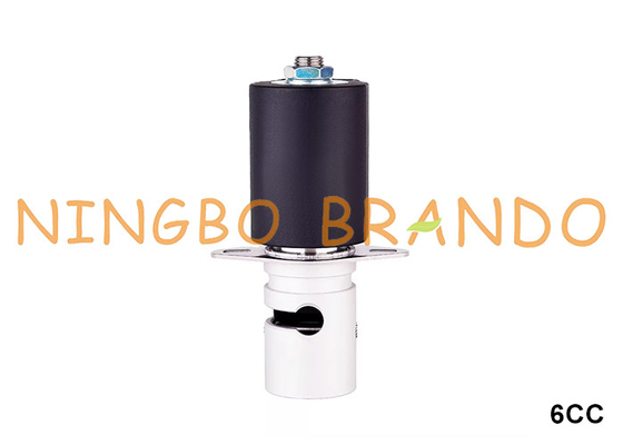 2/2 vía normalmente cerrada NC tubo de compresión pinza válvula de solenoide 12V 24V 110V 220V