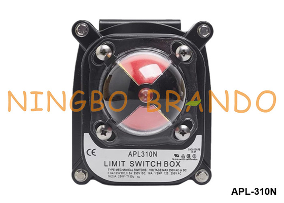 Indicador de posición de la válvula de la caja de interruptores de límite APL-310N para la válvula neumática mariposa