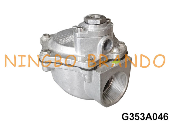 G353A046 Ángulo recto 1-1/2' válvula de mando remoto para colector de polvo