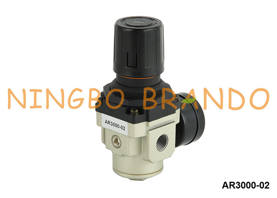 AR3000-02 Regulador neumático de presión de aire de tipo SMC con diámetro 1/4'' 1 MPa