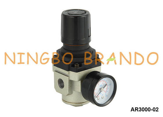 AR3000-02 Regulador neumático de presión de aire de tipo SMC con diámetro 1/4'' 1 MPa