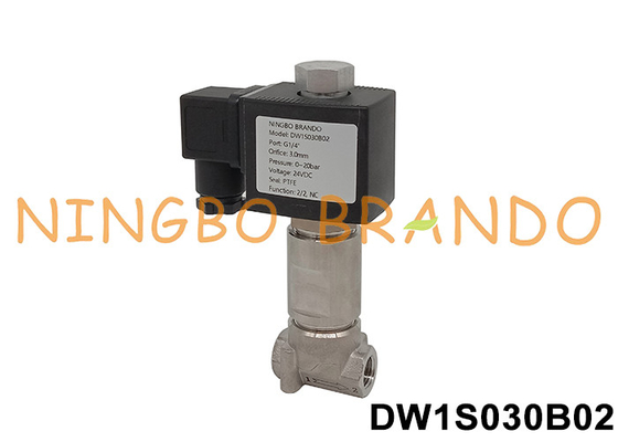 -196°C válvula de solenoide ultracriogénica para nitrógeno líquido 1/8' 1/4'