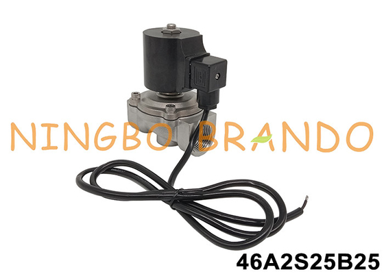 1' IP68 válvula solenoide de acero inoxidable submarina para fuente de agua