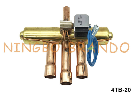 Valva de retorno de cuatro vías para refrigeración de aire acondicionado con bomba de calor 220V 110V 24V