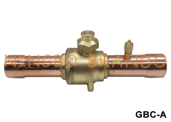 Válvula de bolas de cierre de tipo Danfoss GBC con puerto de acceso externo