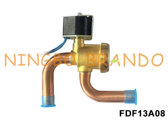 FDF13A08 5/8' Sanhua Tipo de válvula de solenoide para bomba de calor 24V 110V 220V