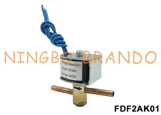 FDF2AK01 Sanhua Tipo NO Válvula solenoide de refrigeración 24V 110V 220V