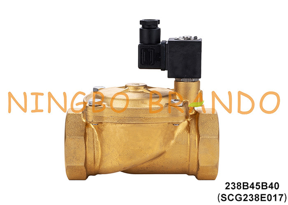 SCG238E017 1.5' ASCO Tipo de latón válvula de solenoide de agua 220V 110V AC 24V DC