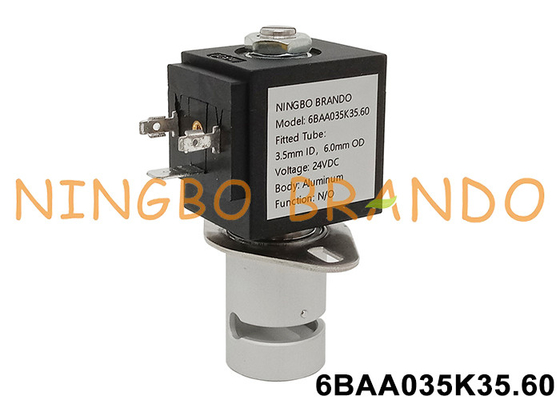 Válvula de pinza de solenoide de 2 vías normalmente abierta para la máquina de café 12V 24V 110V 220V