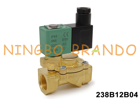 Las válvulas de solenoide de latón de tipo ASCO SCE238D002 1/2' 24V 110V 220V AC DC