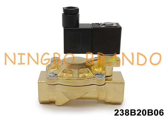 Válvula de solenoide tipo ASCO Serie 238 de 3/4' con cuerpo de latón 24V 110V 220V