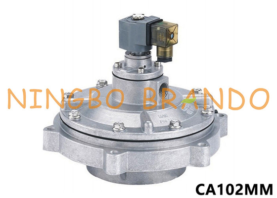 CA102MM válvula de chorro de pulso de inmersión completa de 4' para filtro de bolsas 24V CC 220V CA